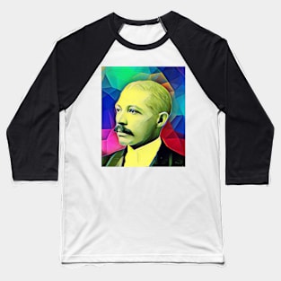 George Washington Williams Colourful Portrait | George Washington Williams Artwork 7 Baseball T-Shirt